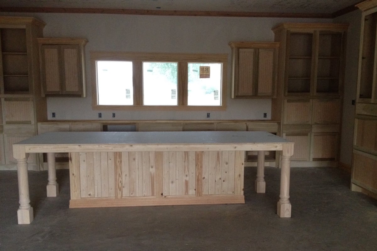 Custom Kitchen Island Is This The Biggest Version Of An Already Big   Island Back 